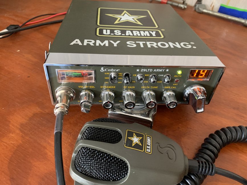 US Army Edition Cobra CB Radio