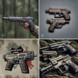 AI Images of Guns
