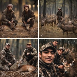 AI Hunting Deers