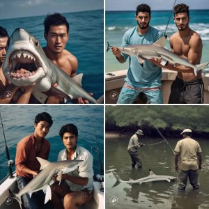 AI Fishing for Sharks