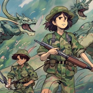 Ghibli-animation-of-soldiers-in-camoflauge-uniforms-fighting-dragons (13).jpeg