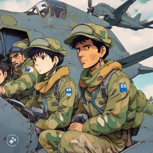Ghibli-animation-of-soldiers-in-camoflauge-uniforms-riding-jets-and-planes (26).jpeg