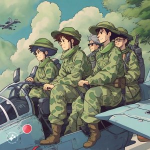 Ghibli-animation-of-soldiers-in-camoflauge-uniforms-riding-jets-and-planes (22).jpeg