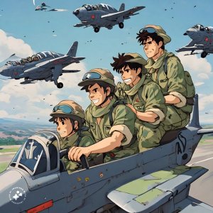 Ghibli-animation-of-soldiers-in-camoflauge-uniforms-riding-jets-and-planes (16).jpeg