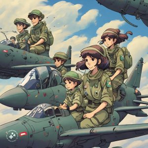 Ghibli-animation-of-soldiers-in-camoflauge-uniforms-riding-jets-and-planes (14).jpeg