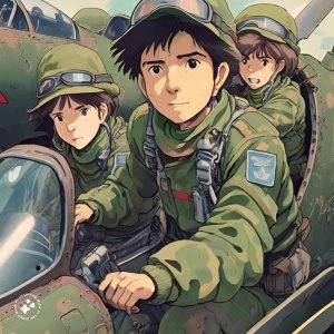 Ghibli-animation-of-soldiers-in-camoflauge-uniforms-riding-jets-and-planes (12).jpeg