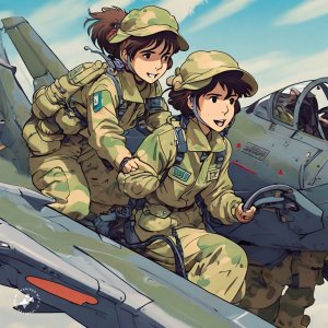 Ghibli-animation-of-soldiers-in-camoflauge-uniforms-riding-jets-and-planes (8).jpeg