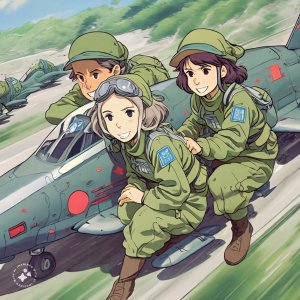 Ghibli-animation-of-soldiers-in-camoflauge-uniforms-riding-jets-and-planes (5).jpeg
