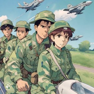 Ghibli-animation-of-soldiers-in-camoflauge-uniforms-riding-jets-and-planes (3).jpeg