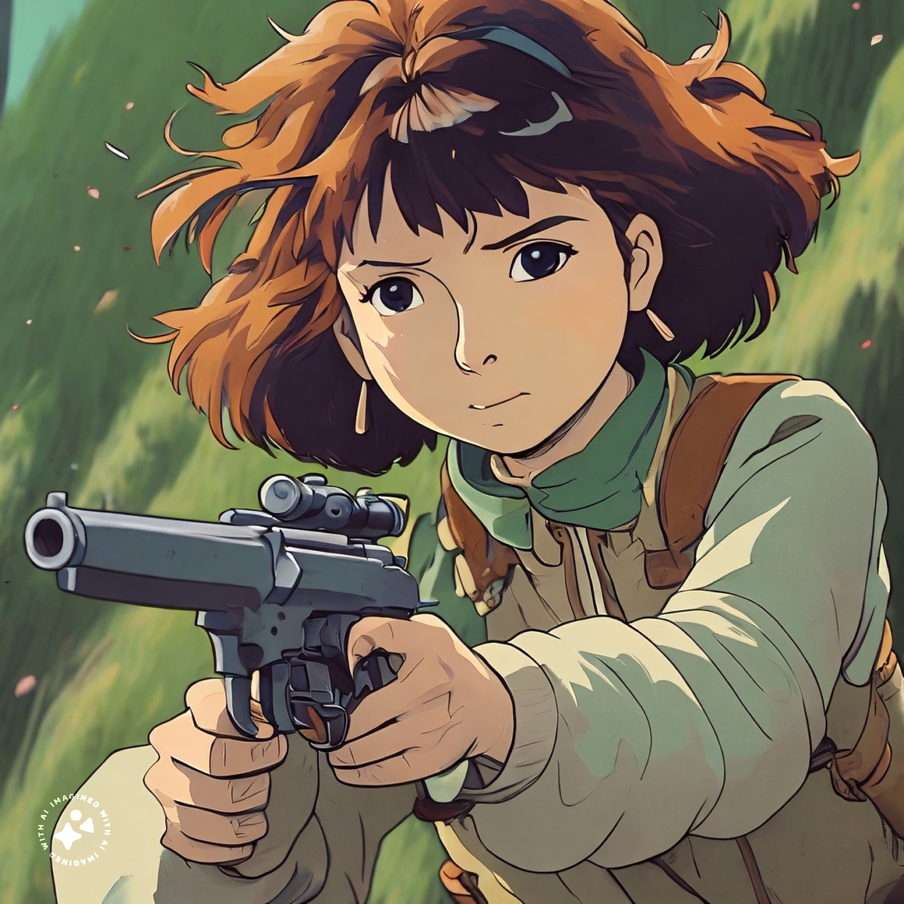 Ghibli-animation-of-woman-shooting-guns (2).jpeg