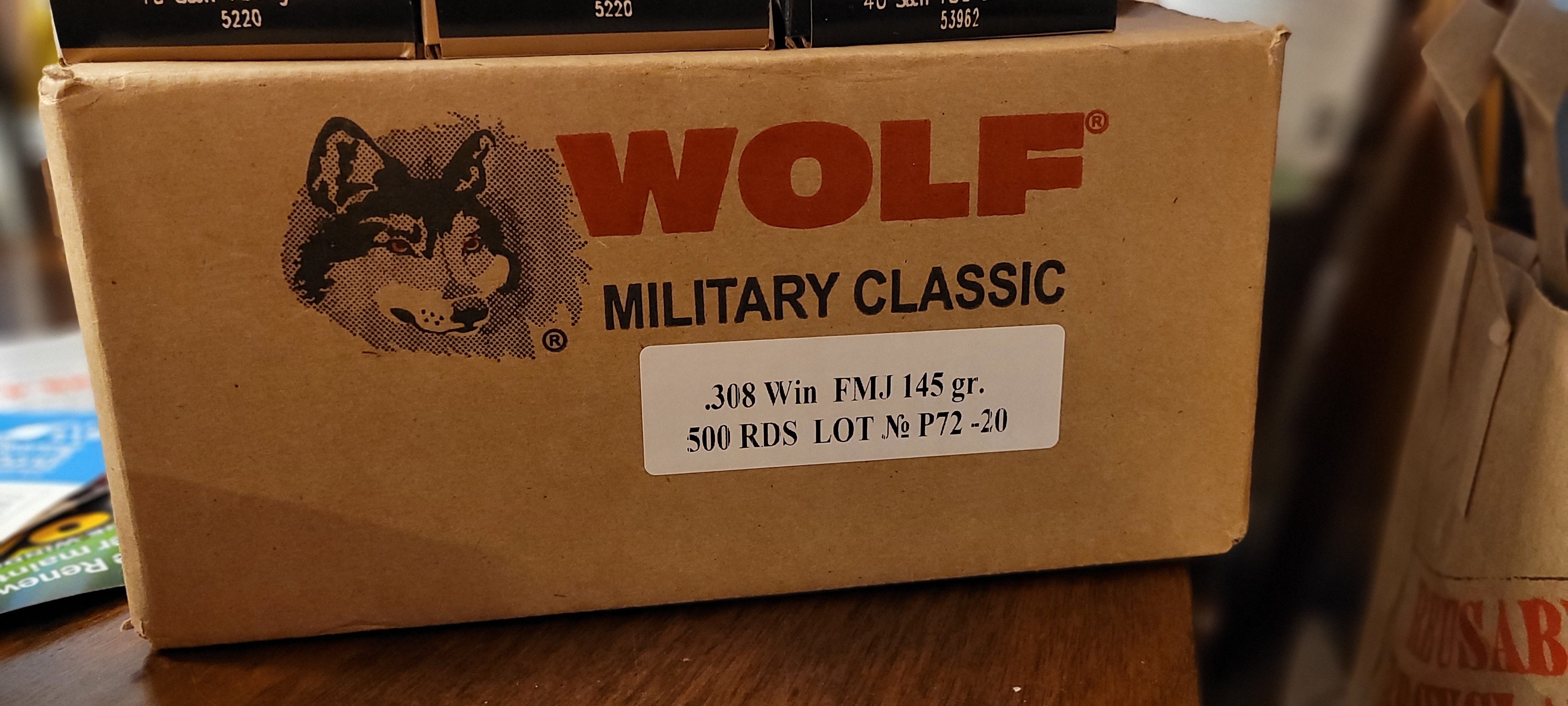 Wolf 308 Ammo